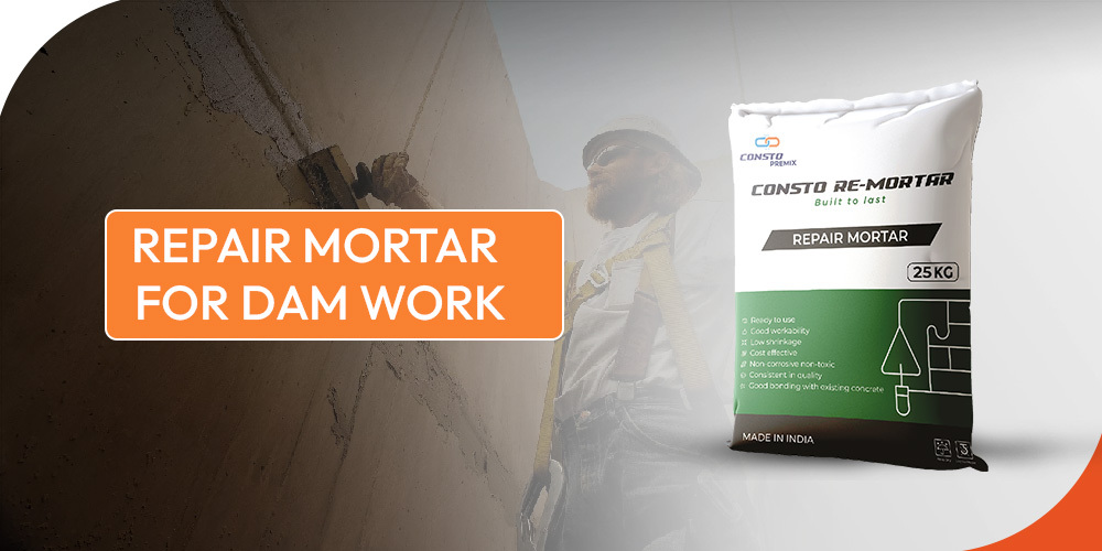 Repair Mortar for Dam Work